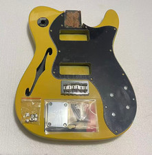 Fender Modern Player TELE Thinline Deluxe Guitar Yellow BODY & Hardware