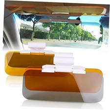2Pcs Car Sun Visor Day and Night Shade Windshield Anti-Glare 2Pcs Visor shade