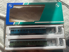 Sachsenmodelle 14147: Gleisbauzug  grün & blau, der DB, Ep. 4  NEU + OVP