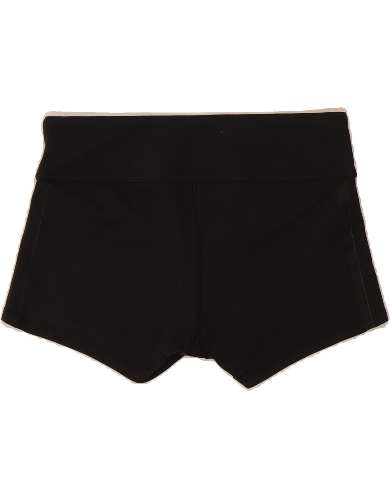 REEBOK Womens Cross Fit Sport Shorts UK 12 Medium  Black AN07 thumbnail 2