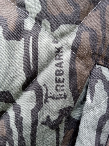 Vintage Johnson Gear Hunting Coat P2p 26" Length 32" Camo Trebark - Picture 3 of 16