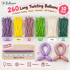 10pcs 260 Long Twisting Balloons Modelling Latex Balloons DIY Party Decor