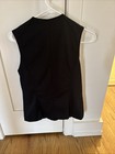 Green Envelope Black Women’s Vest Sz Small — photo 2