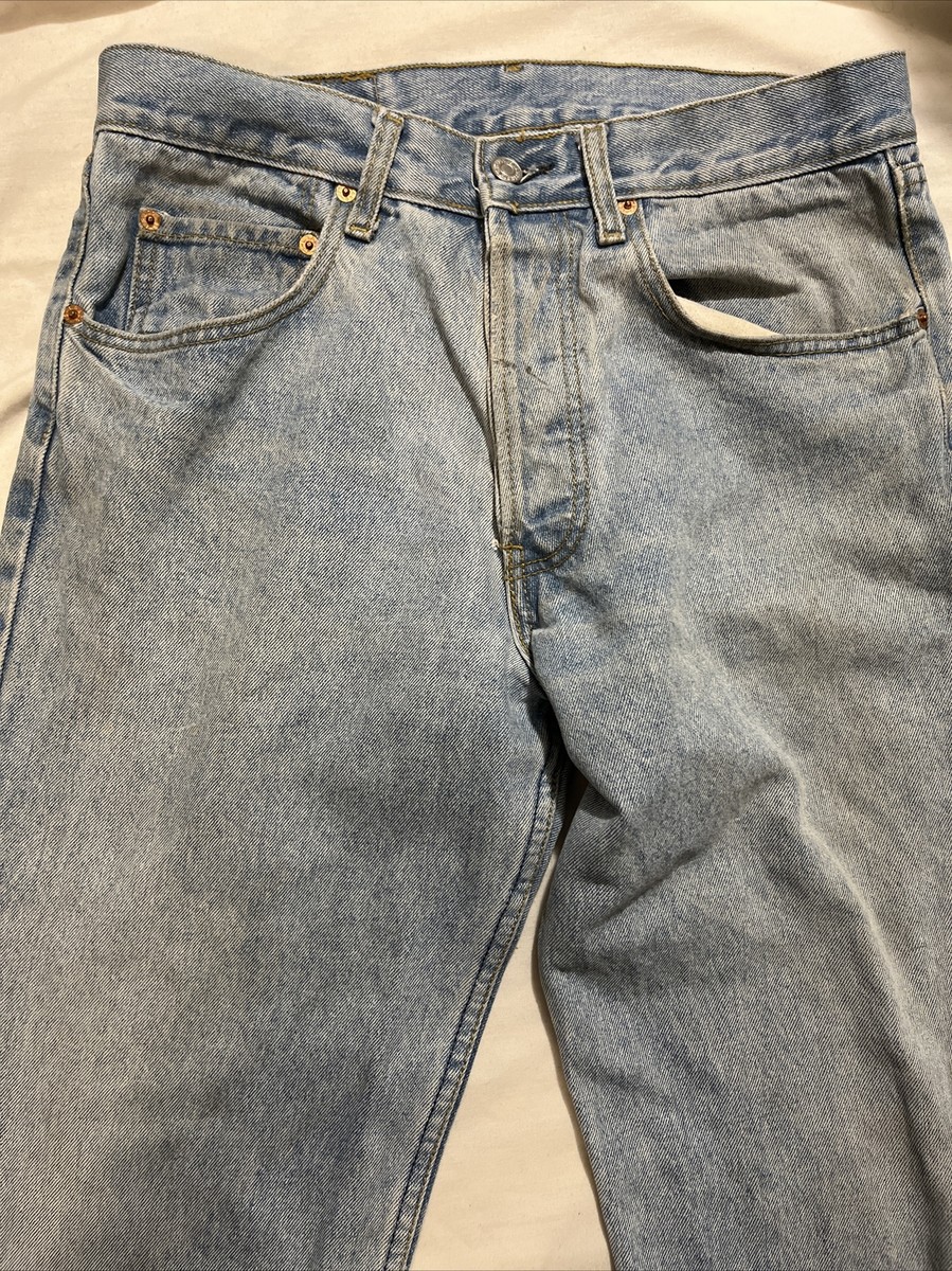 Vintage Levi's 501 jeans pants denim 90's w 32” distressed | eBay