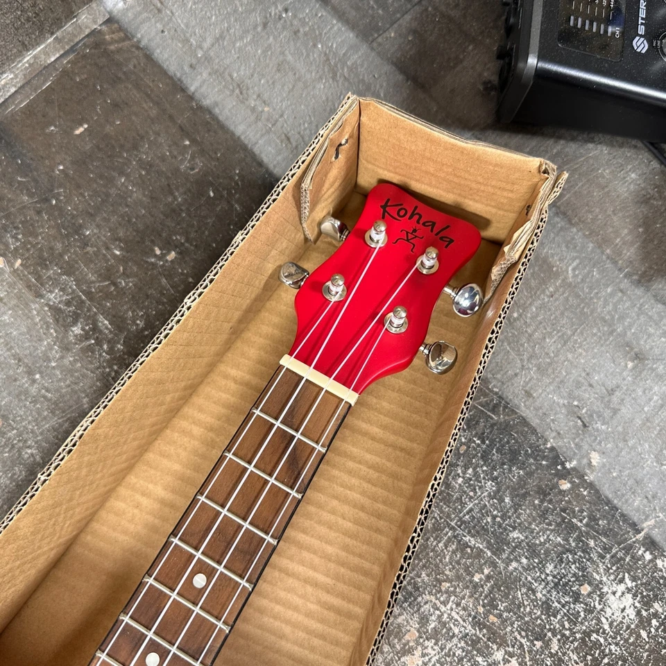 Kohala Tiki Series Ukulele - - Red - UKES - New Open Box - Image 4 of 4