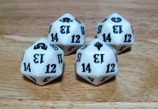 Magic the Gathering MtG D20 Spindown Die White Expansion Set Dice YOU PICK ONE!
