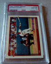 1991 Topps TIFFANY #155 DWIGHT EVANS  psa 10 Boston RED SOX (218) 