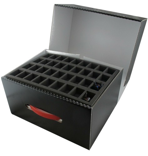 Defender Figure Case including 5 Infantry Foam Trays (Holds 180 Models) - Picture 2 of 4