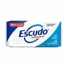 2 escudo antibacterial wipes