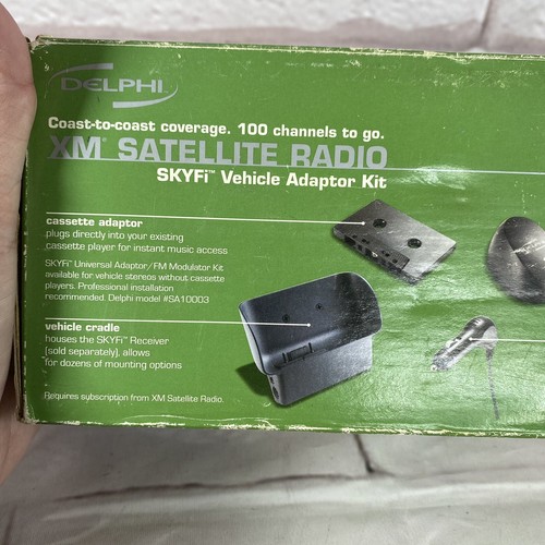 Delphi SA10002 XM SKYFi Vehicle Kit  ( you need cassette player in car to work ) - Picture 4 of 8