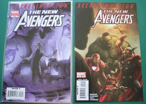 NEW AVENGERS #40 1st & 2nd Print Variant 1st App of Skrull Queen Veranke 🔑
