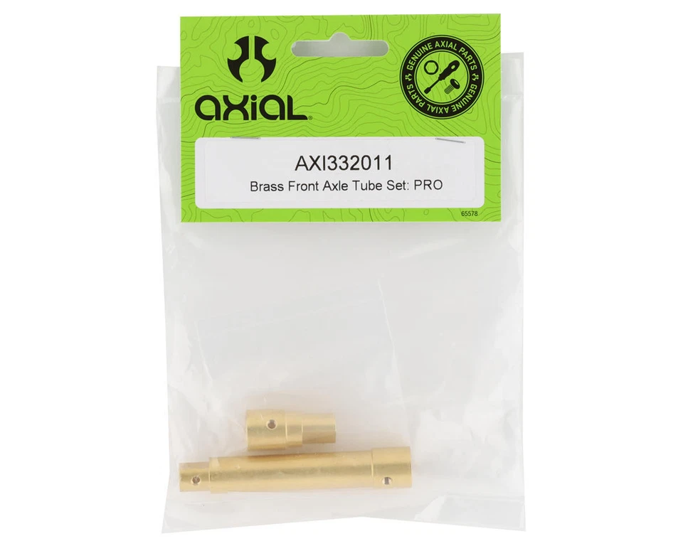 Axial SCX10 Pro Comp Crawler Brass Front Axle Tube (60g) [AXI332011] - Image 2 of 2