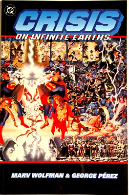 CRISIS ON INFINITE EARTHS DC COMICS TPB Graphic Novel 2001