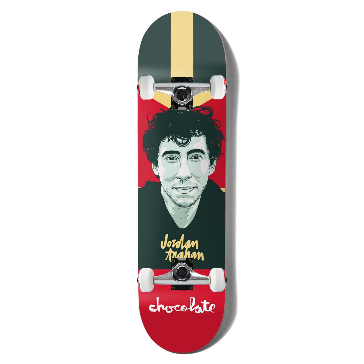 Chocolate Skateboard Deck Trahan Portrait 8.25
