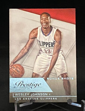 2015-16 Panini Prestige Bonus Shots #93 Wesley Johnson Los Angeles Clippers