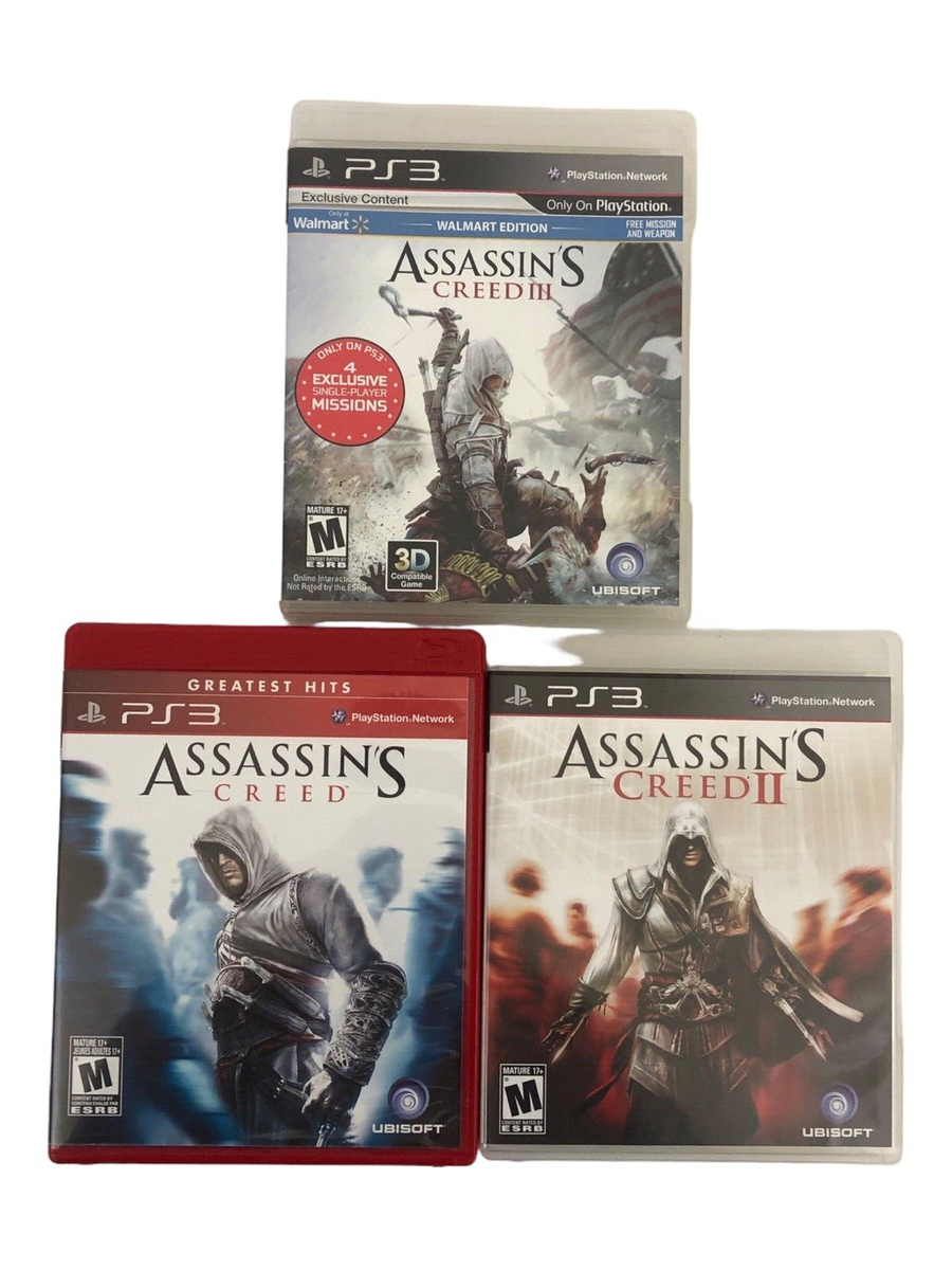 Playstation 3 Assassin Creed 1,2,3 | eBay