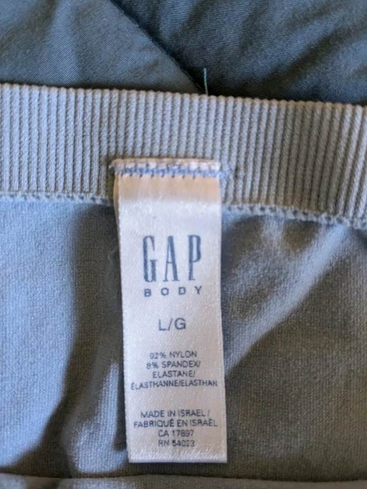 Vintage Y2K GapBody Seamless Comfort Bandeau Tube Bralette Light Blue Size Large - Image 3 of 4