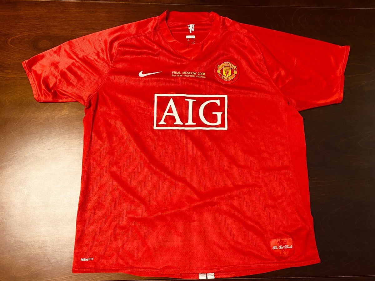 2007-2009 - Super Rare Manchester United Jersey - Cristiano