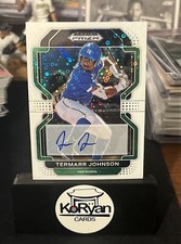 2022 Panini Prizm Draft Picks White Donut Circles Termarr Johnson RC Auto # /50