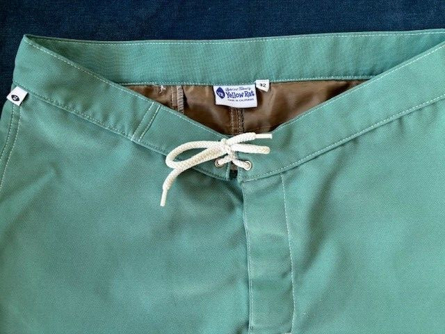 Yellow Rat Solid Trunks Turquoise/Aqua Color - Si… - image 1