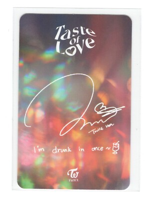 Twice Nayeon Photocard | Taste of Love | eBay