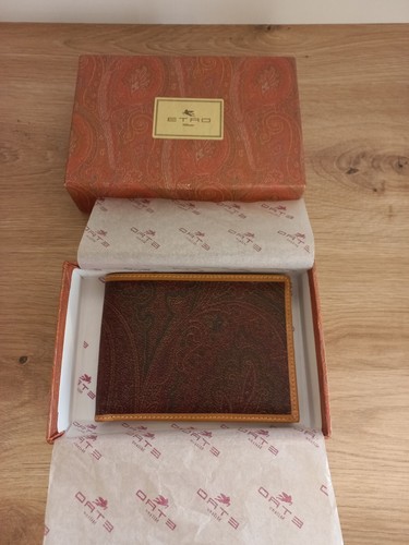 Portafoglio Etro Milano Portamonete Wallet Portafogli