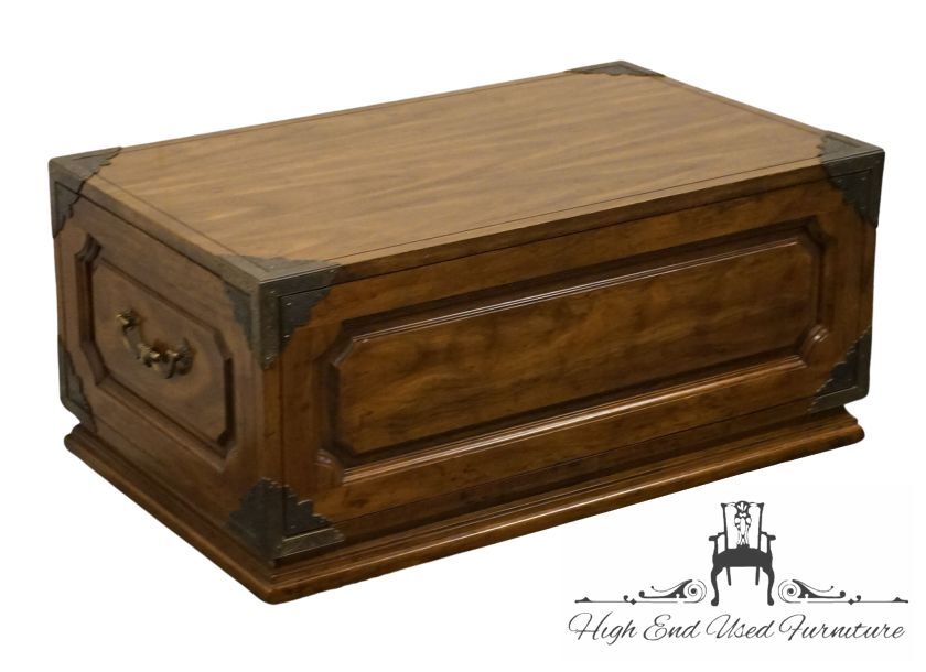 DREXEL HERITAGE Solid Pecan Campaign Style 36x21