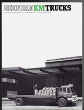 Bedford KM Trucks Specifications 1967-68 UK Market Foldout Sales Brochure