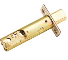 Signature Hardware Deadbolt and Latch - Dark Bronze 2 3/4"