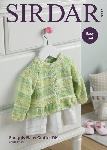Sirdar Knitting Pattern - Snuggly Baby 