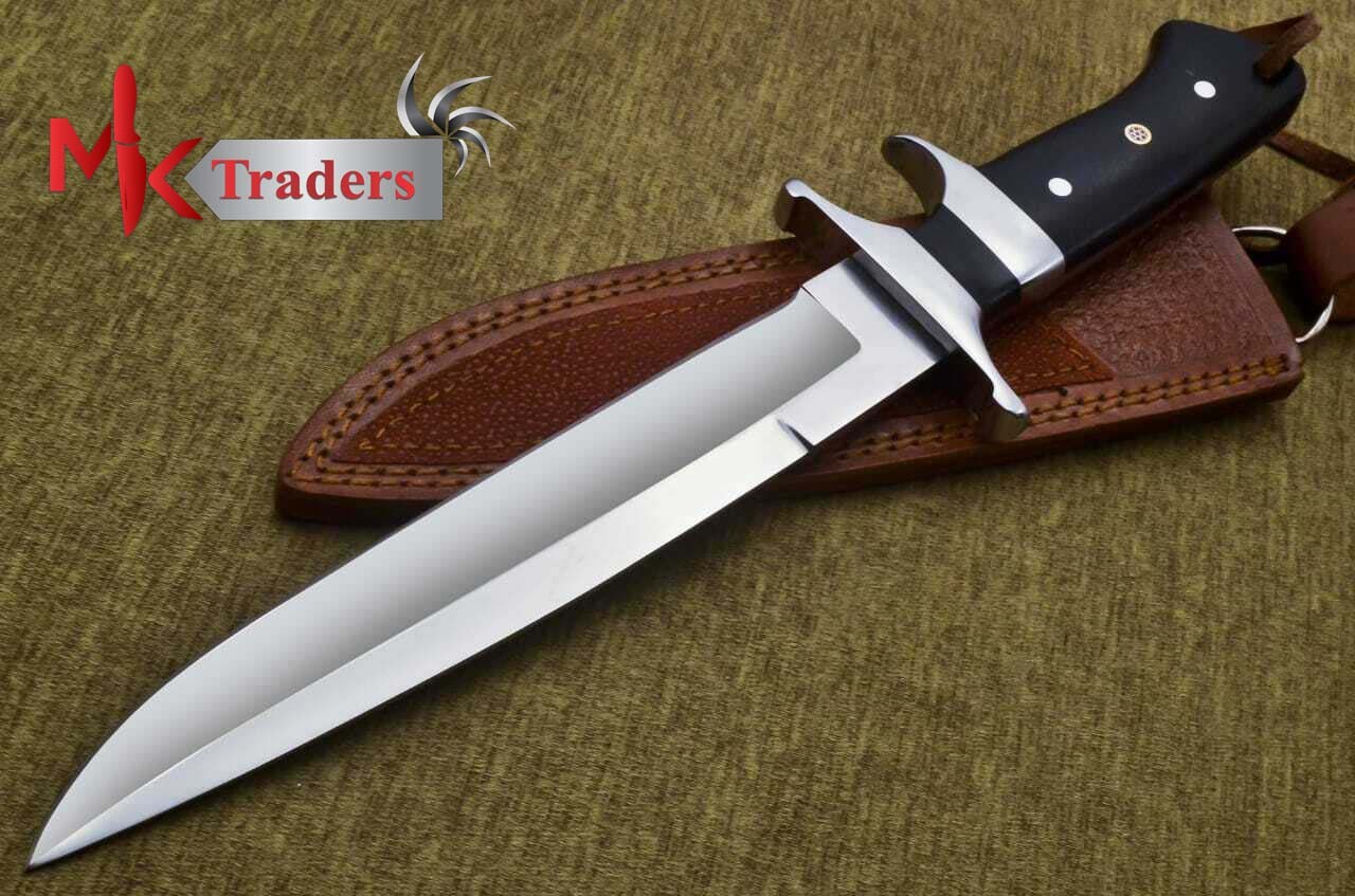 Custom Handmade D2 Steel Bowie Hunting Knife