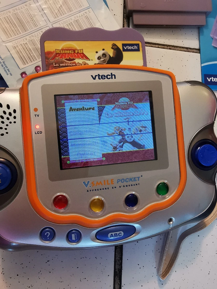 ② Console - Vtech V.Smile pocket + housse + 7 jeux — Consoles de