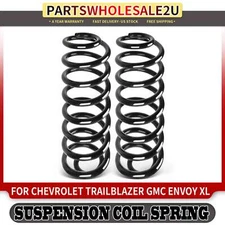 Pair 2 Rear Coil Spring Set for Chevrolet Trailblazer EXT GMC Envoy XL 2002-2006