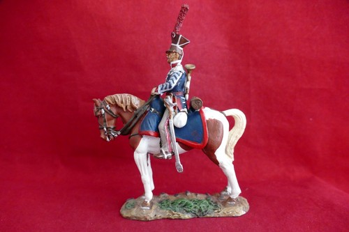 Cavalier Delprado 1er Empire Trompette Uhlans de Jitomirski Russie 1815 - Foto 2 di 2