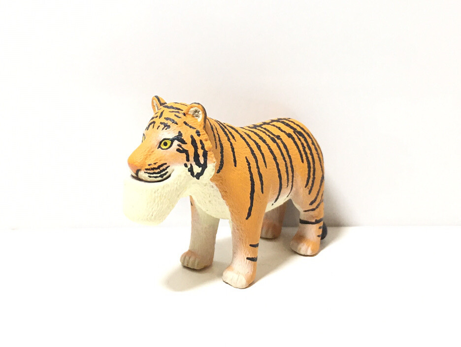 【粘土作品】AYU 限定一点物　（No.11 TIGER） TOMY TAKARA Panda's Ana Japan Exclusive Shakurel Planet Tiger