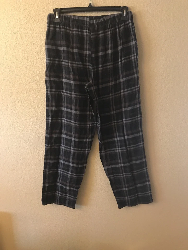 Pantalones de salón Izod para dormir talla mediana M pierna recta polar pijama pantalones Foto 4 de 4