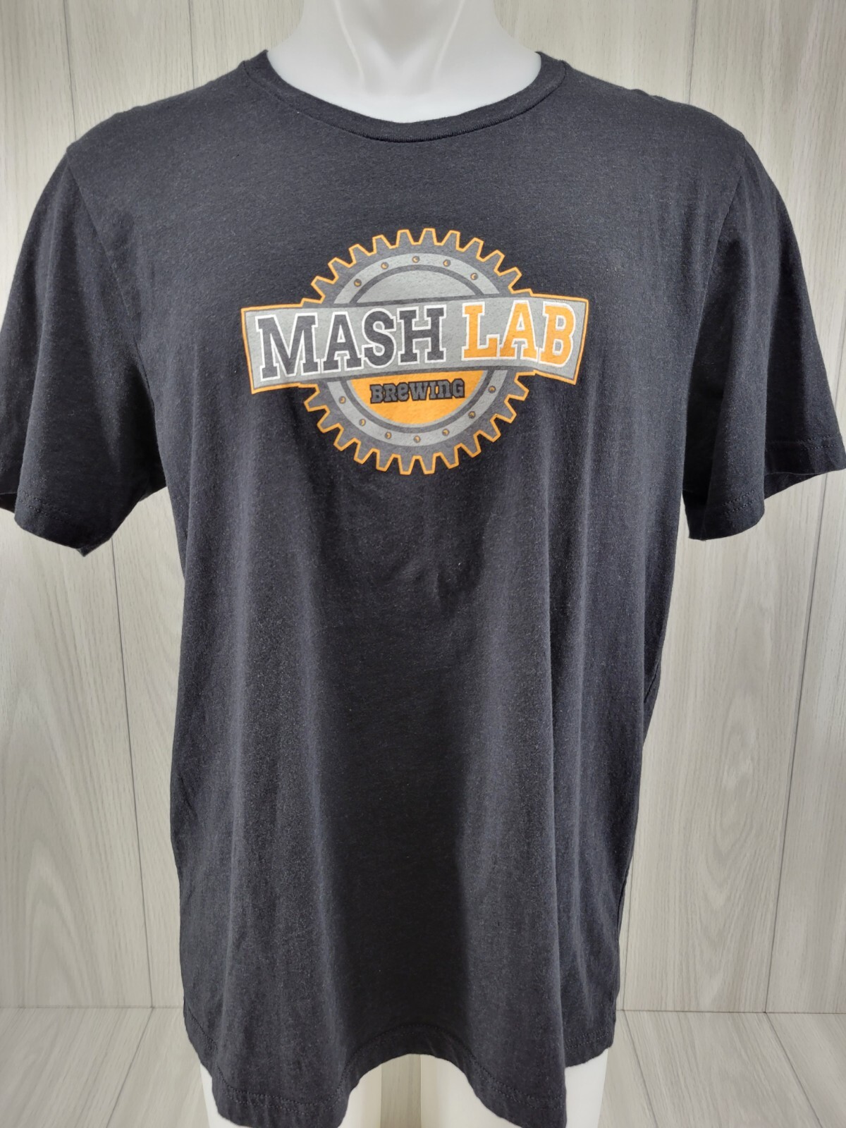 Mash Lab Brewing Windsor Co. Shirt Size XL Black eBay