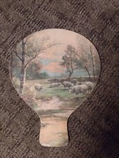 Vintage HAGERSTOWN, Md. collectible hand fan advertising fan Bentz  Dunn Shoes