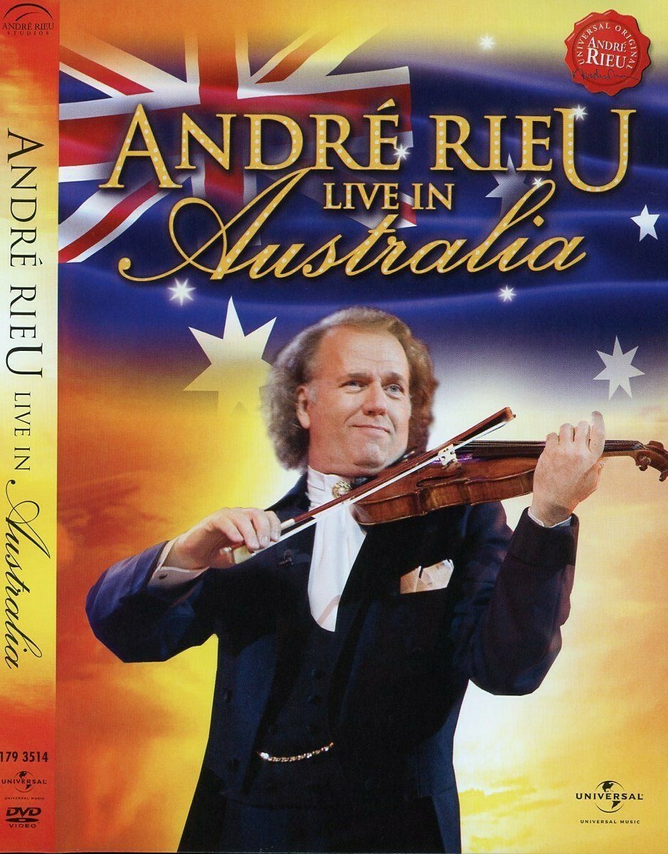 Andre Rieu Live In Australia DVD (Region 4) VGC eBay