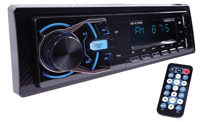Audiobank  200W Car Stereo 1-DIN Bluetooth Receiver USB SD Digital Media Player