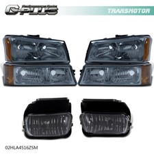 Fit For 2003-2006 Silverado Headlights Bumper Signal Lamp Driving Fog Lights