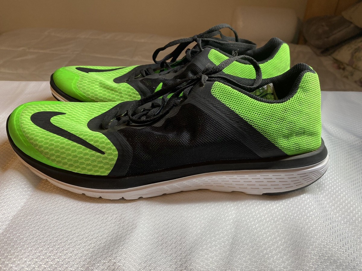 Nike Fitzole Running Shoes 807144-300 Mens Size 13 US Green/Black