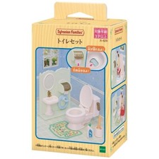 Sylvanian Families Toilet Set Japan NEW