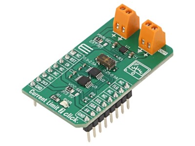 CURRENT LIMIT 7 CLICK Click board Strommessgerät GPIO,I2C MAX14575A 3,3VDC,5VDC