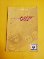 Nintendo 64 N64 Manual Only Golden Eye 007
