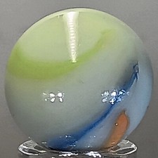 Vintage Imported Swirl Marble .63 Inches Near-Mint Condition Combined Shipping