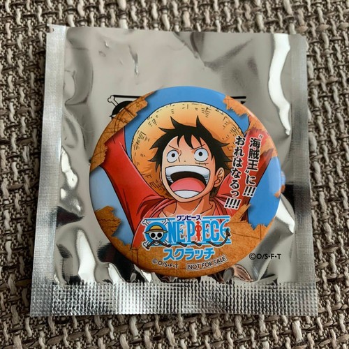 One Piece Scratch Original Can Badge Monkey D Luffy Not For Sale Anime Japan Ebay