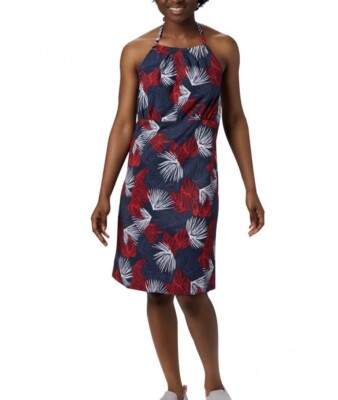 Columbia PFG Women's XS Armadale II Halter Top Dress UPF Omni Wick NEW. 1305