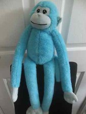21" TWYCROSS ZOO TZ BLUE LONG ARM LEG MONKEY SOFT CUDDLY TOY TEDDY BEAR EASTER A