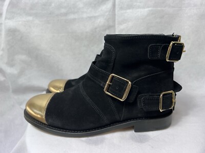H&M Balmain Wildleder Stiefeletten Gr. 38
